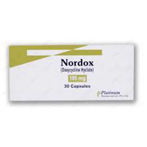 Picture of Nordox 100mg Cap 1x30s